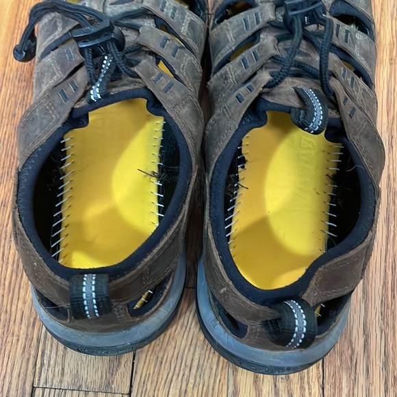 KEEN UTILITY ATLANTA II Work Shoe Sandal Steel Toe brown men’s size 10.5D - Picture 10 of 12